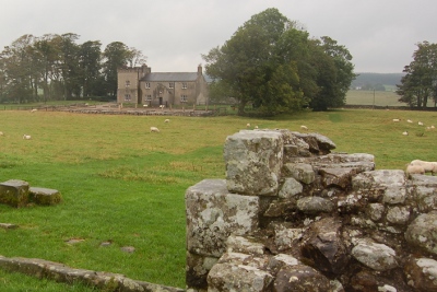 YHA youth hostel at Birdoswald Roman Fort on Hadrian's Wall in Cumbria