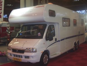Motor Home at National Boat Caravan and Outdoor Show