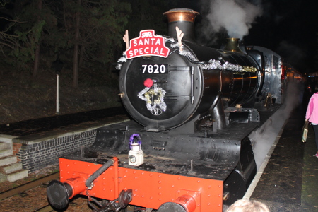 GWR Santa Special Steam Train