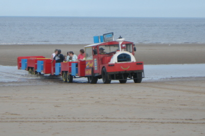 Mablethorpe beach train