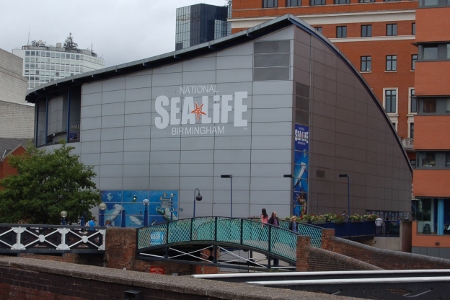 Sealife Centre Birmingham - view from NIA car park