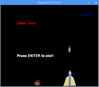 Space Asteroids physical computing game for the Raspberry Pi - Pygame Zero and GPIO Zero (Python 3)
